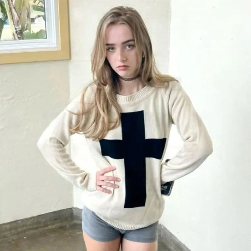 CHRISTWRLD™ Cross Sweater