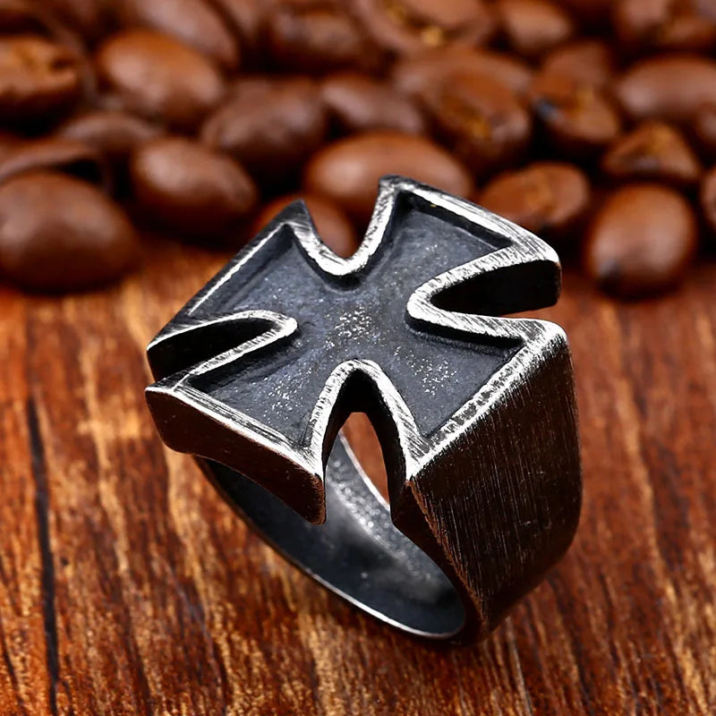 CHRISTWRLD™ Dark Cross Ring