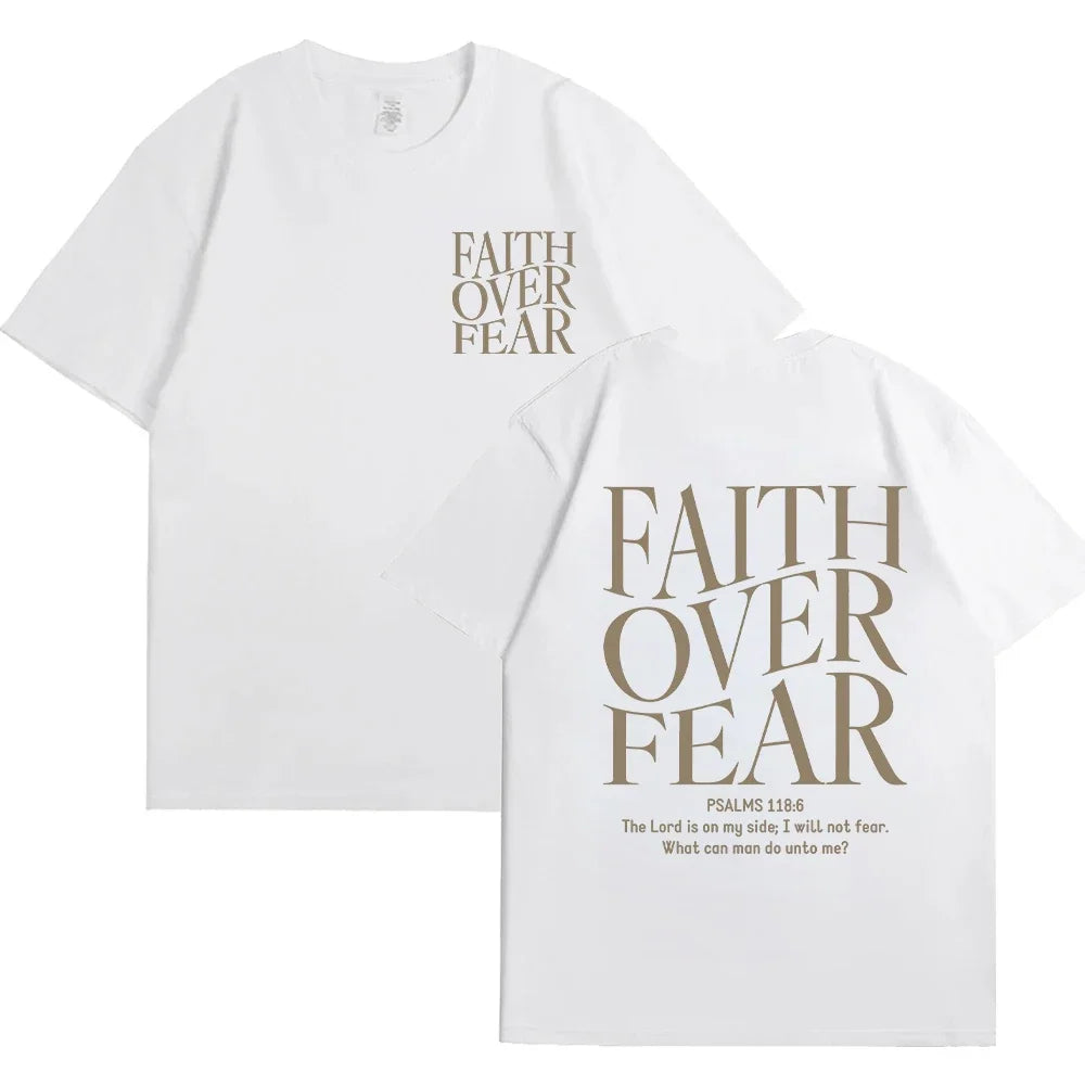 CHRISTWRLD™ Fait Over Fear T-shirt