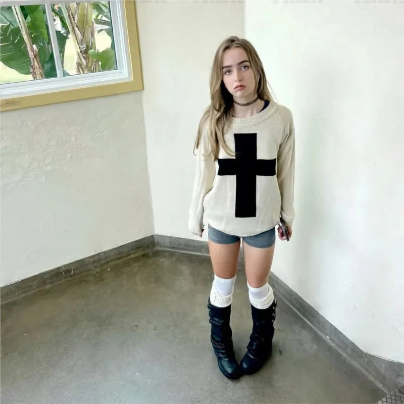 CHRISTWRLD™ Cross Sweater