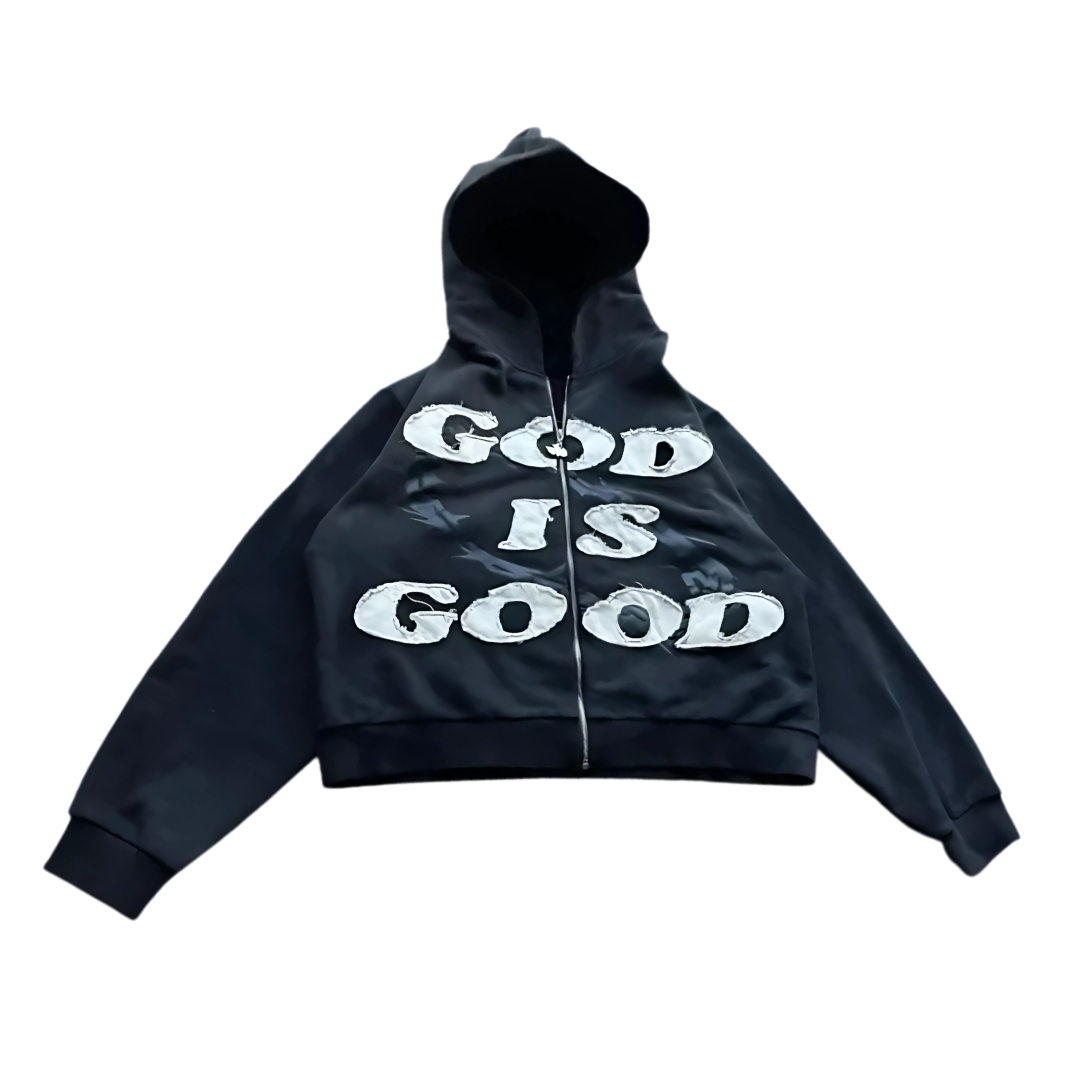 CHRISTWRLD™ God Is Good Zip-Up Hoodie