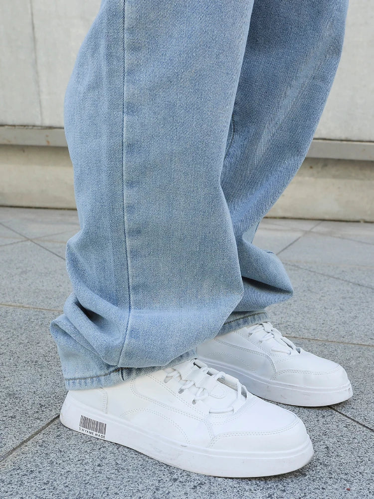 CHRISTWRLD™ Light Blue Baggy Jeans