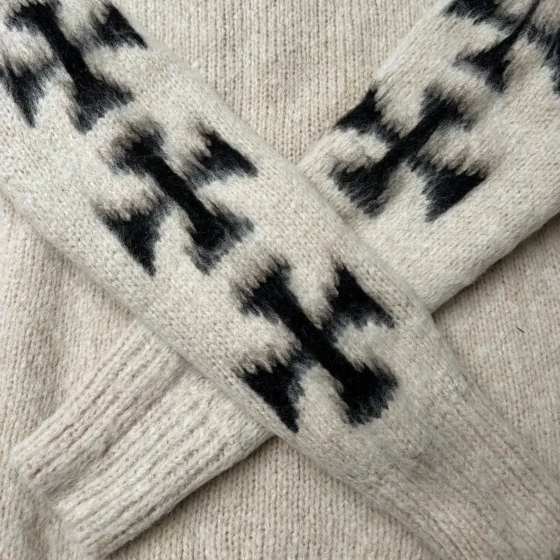 CHRISTWRLD™ Crossed Arms Knitted Sweater