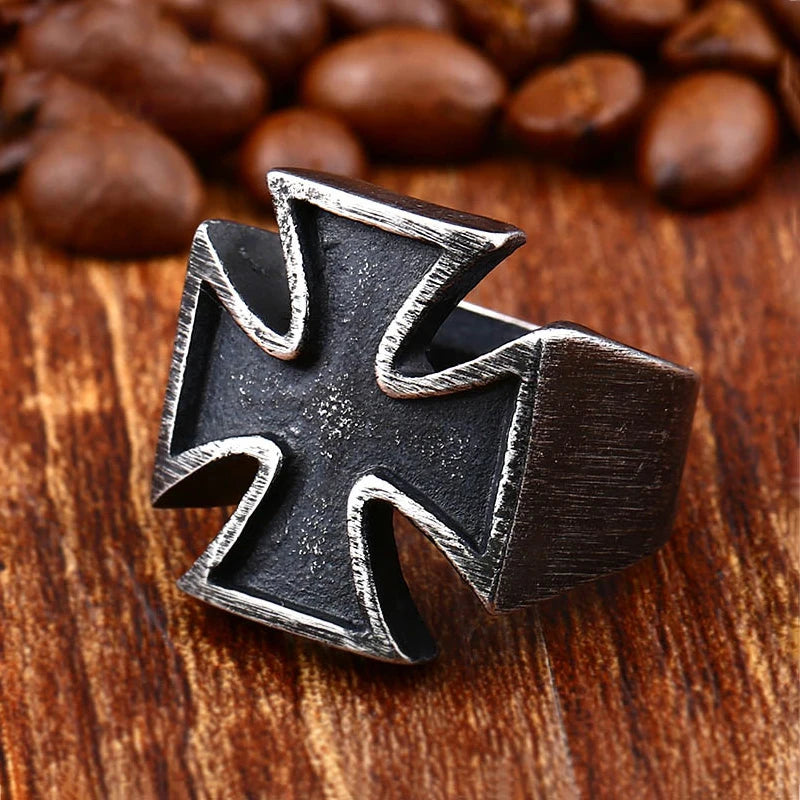 CHRISTWRLD™ Dark Cross Ring
