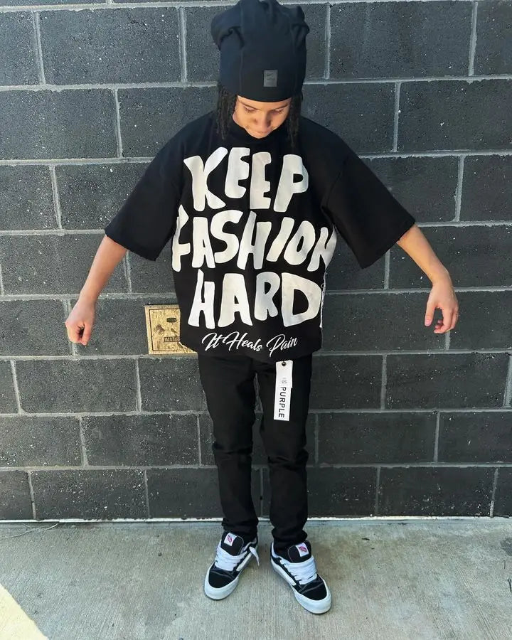 CHRISTWRLD™ Keep Fashion Hard T-shirt