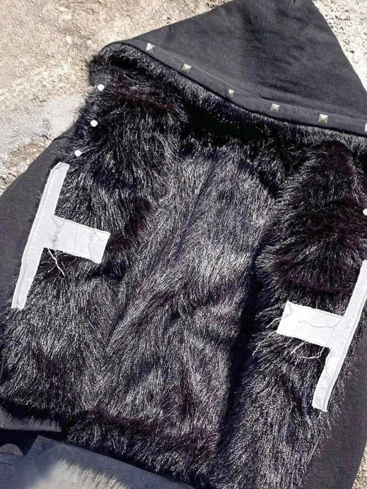CHRISTWRLD™ Liart Cross Zip-up Hoodie