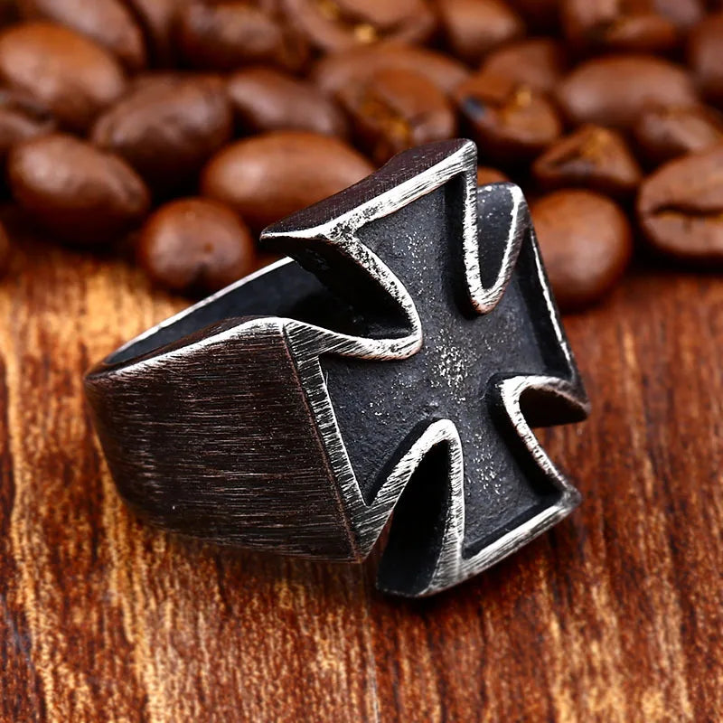 CHRISTWRLD™ Dark Cross Ring