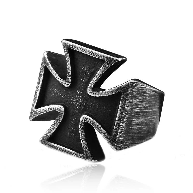 CHRISTWRLD™ Dark Cross Ring