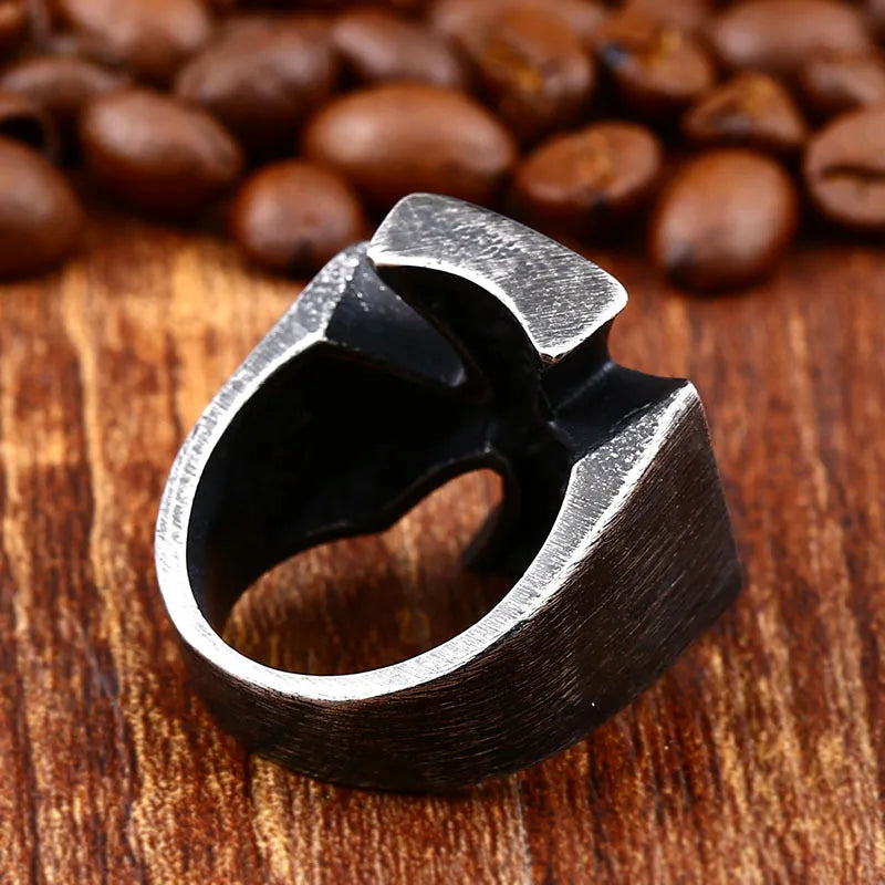 CHRISTWRLD™ Dark Cross Ring