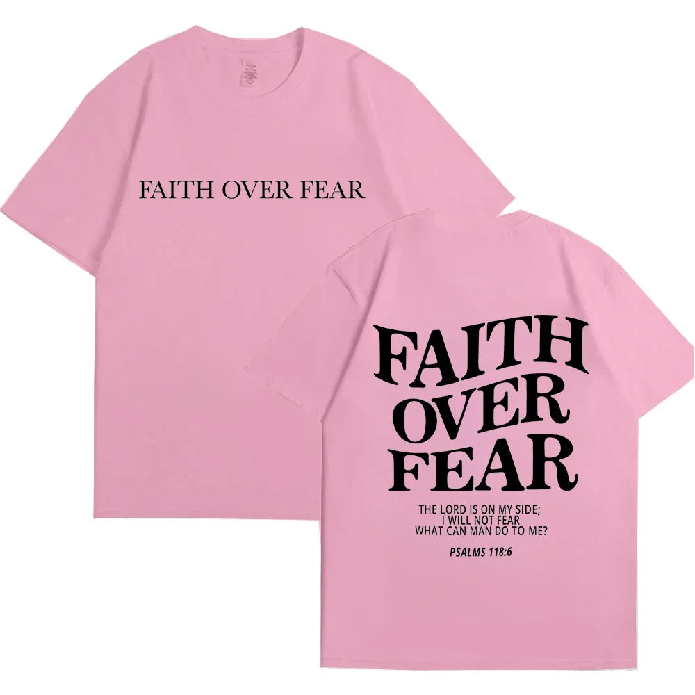 CHRISTWRLD™ Fait Over Fear T-shirt