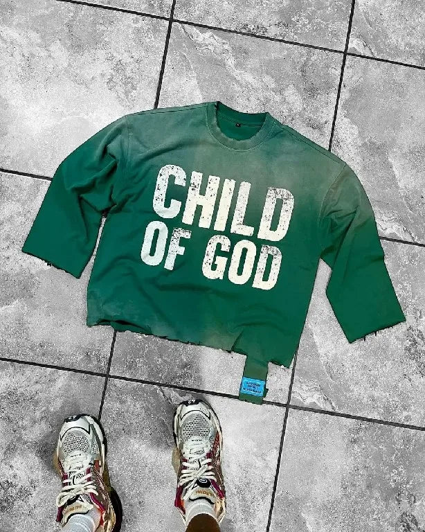 CHRISTWRLD™ Child Of God Cropped T-shirt