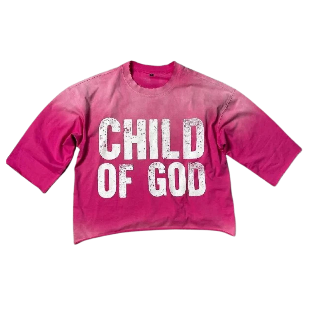CHRISTWRLD™ Child Of God Cropped T-shirt